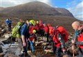 Assynt Mountain Rescue Team go to aid of injured walker on Cul Beag in Coigach