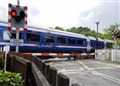 Safety drive at Dingwall level crossings