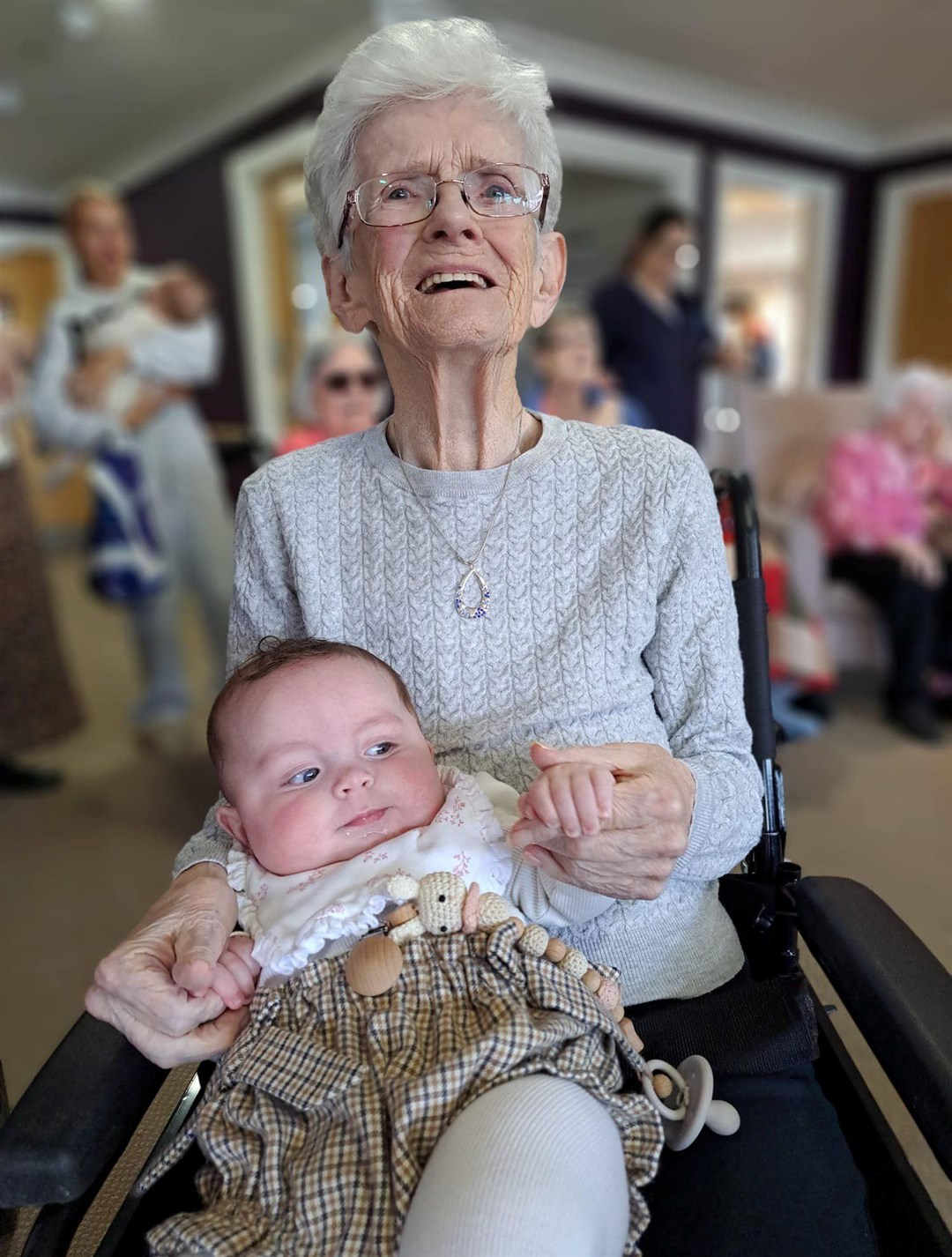 Urray House care home in Muir of Ord were "delighted" with the attendance of their first parent and toddler event. Picture: Parklands Care Homes.