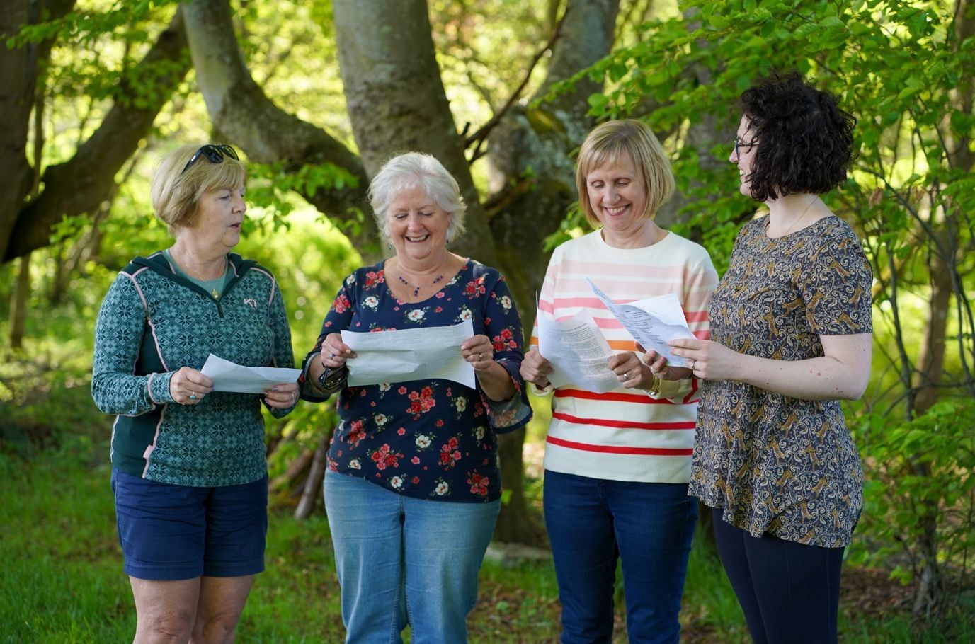 Singing for Fun in Ross-shire, an NHI supported project.