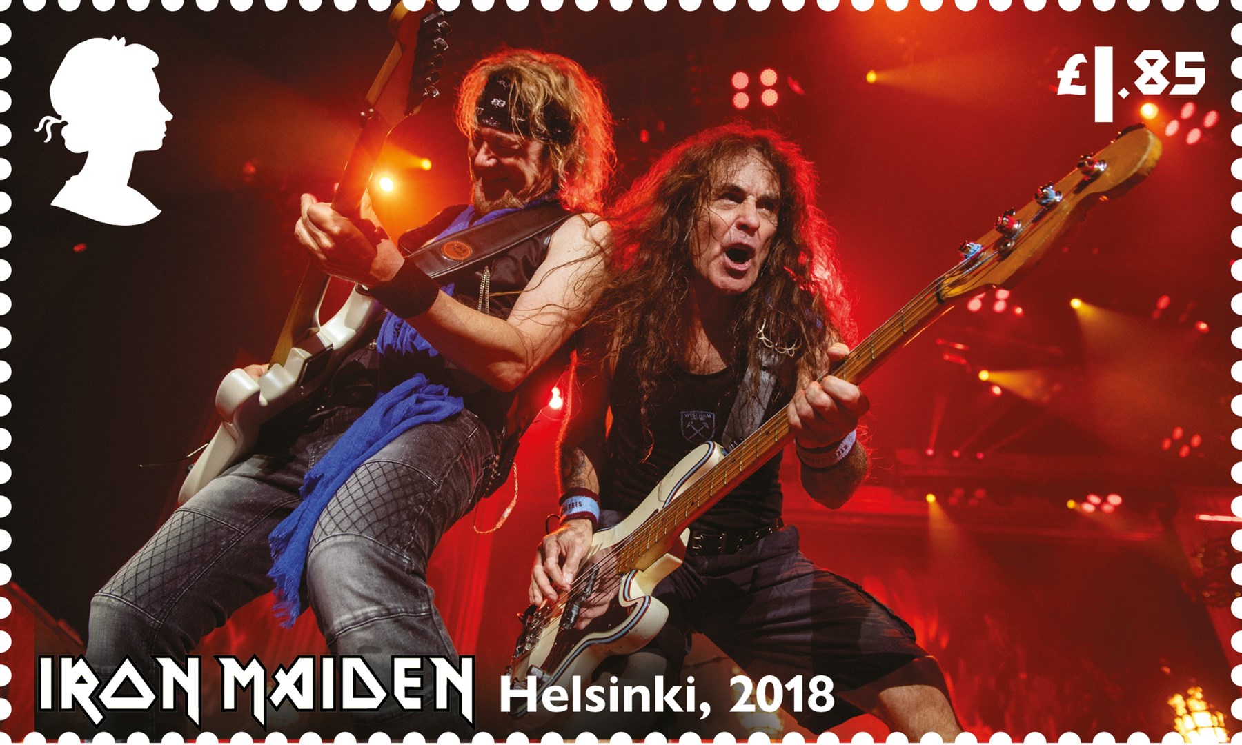 The band do their thing in Helsinki, 2018.