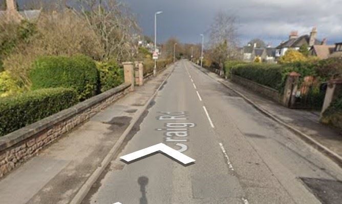 The court heard the motorist was found by a concerned passer-by on Craig Road in Dingwall. Picture: Google