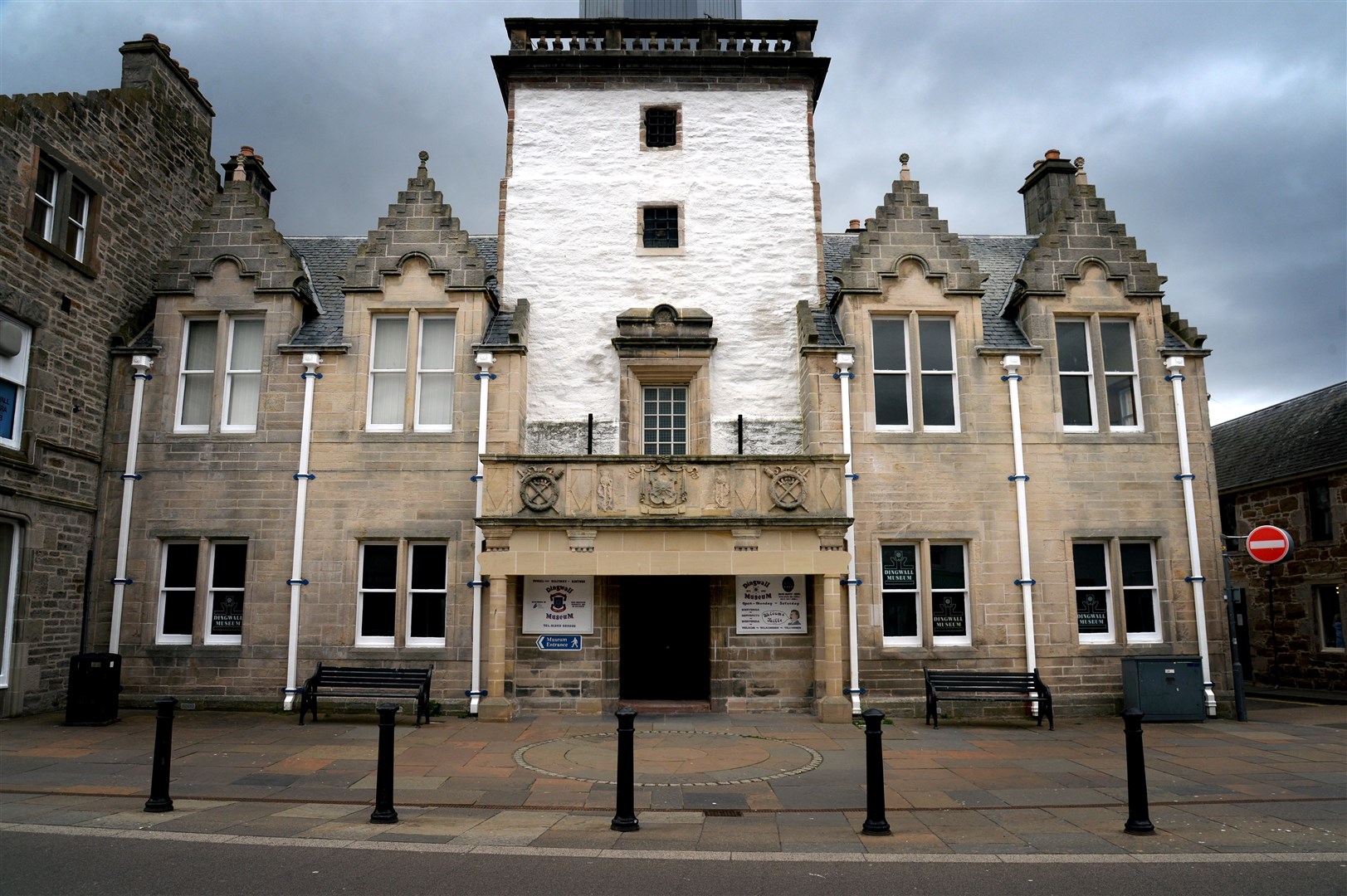 .Dingwall Town Hall locator.Picture: SPP. Image No. ..