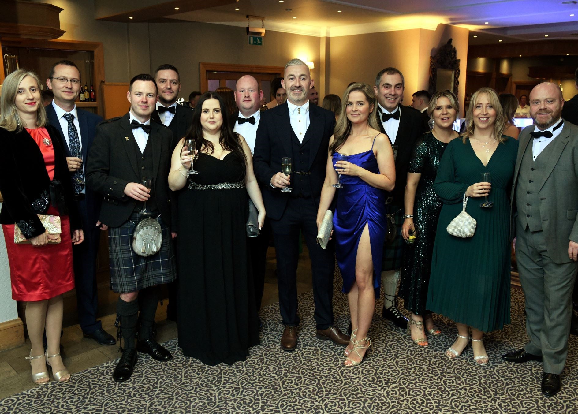 Guests from Highland Copiers. Picture: James Mackenzie