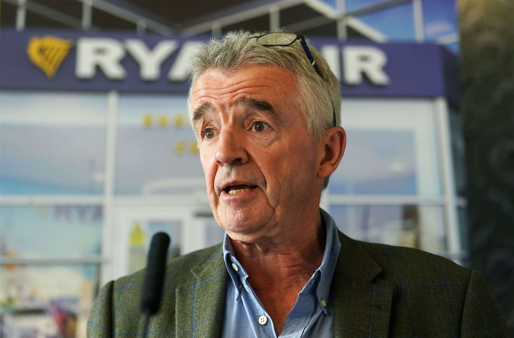 Ryanair boss Michael O’Leary called for the CEO of Nats to quit (PA)