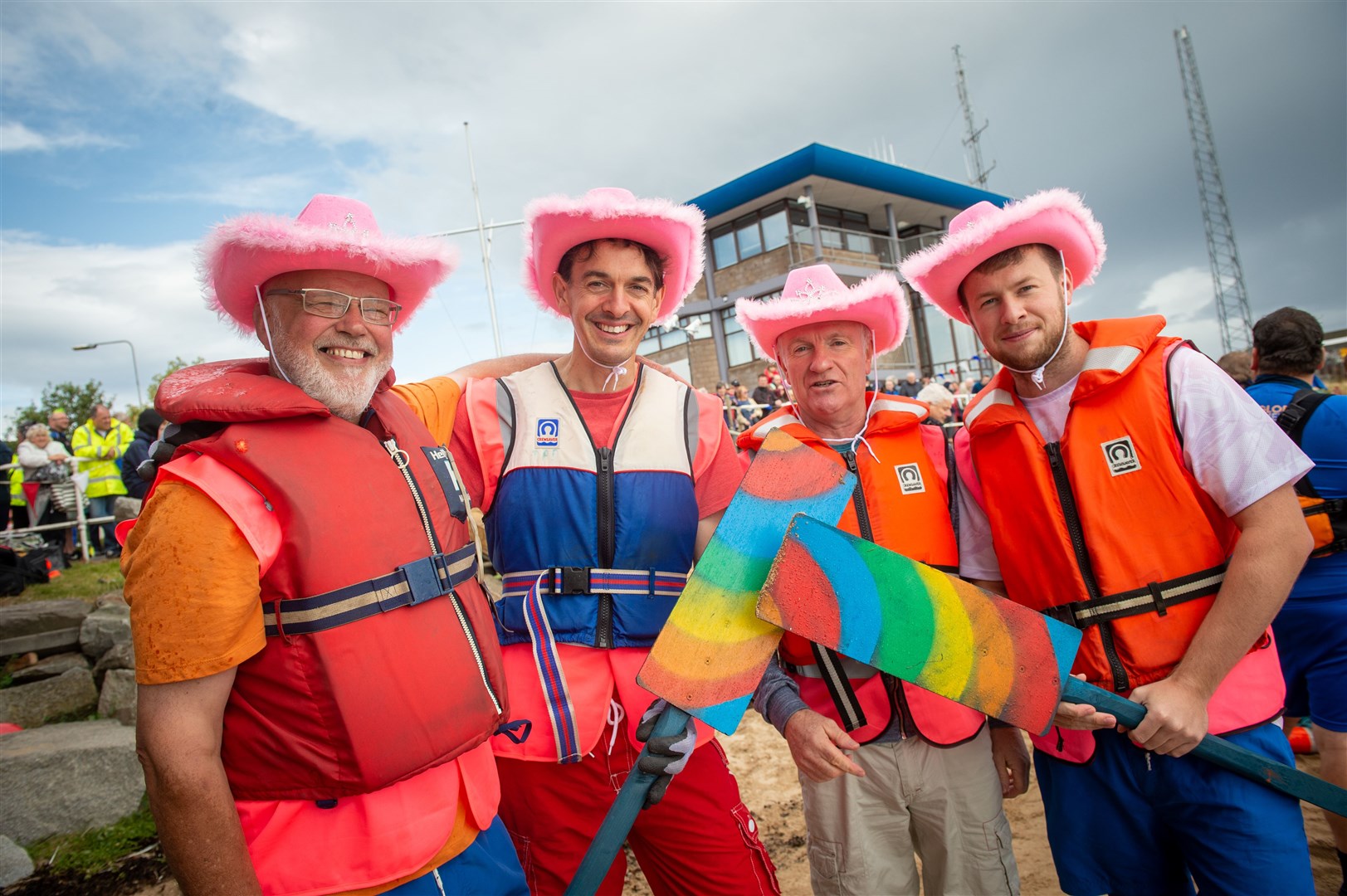 In the absence of the ever-popular Invergordon RNLI open day and raft race, cancelled this year because of the coronavirus pubic health crisis, the local branch is coming up with some alternative fundraising ideas. Picture: Callum Mackay