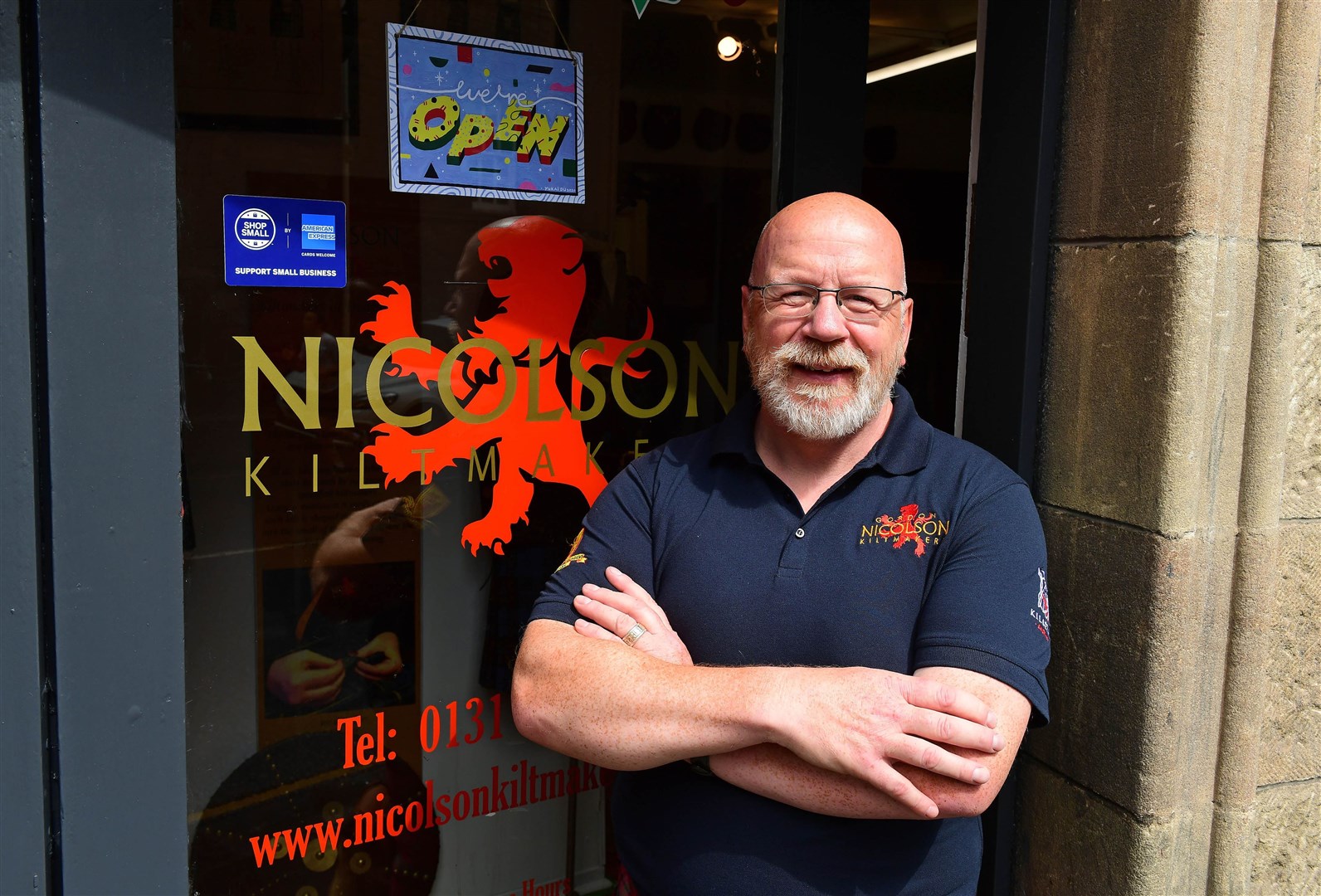 Gordon Nicolson from Nicolson Kiltmakers in Edinburgh has given insight into the monarch’s tartan choices (Mark Runnacles/PA)