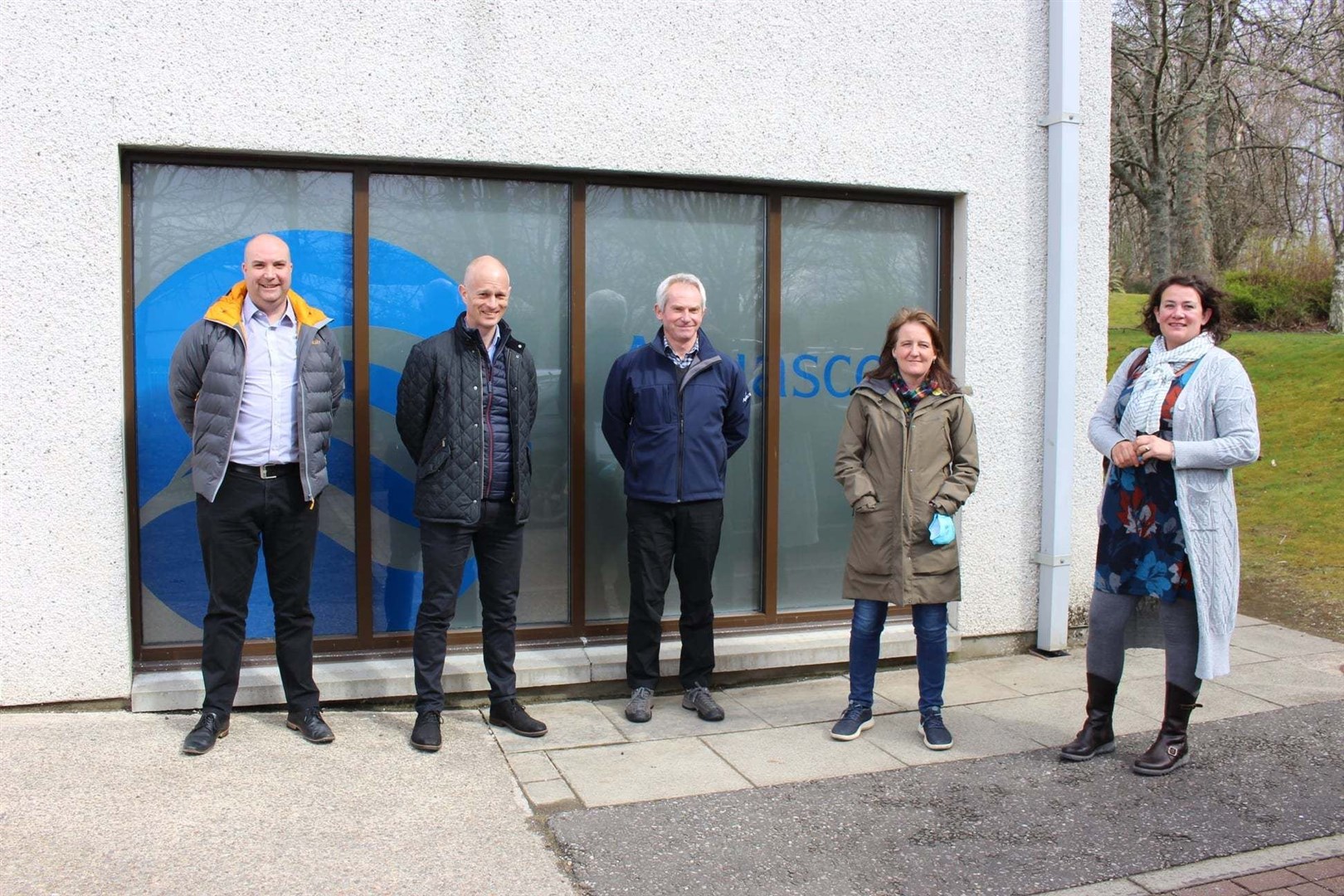 Maree Todd MSP on her visit to Aquascot in Alness.