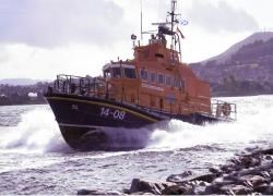The Invergordon lifeboat crew was tasked following reports of a missing man on the Black Isle