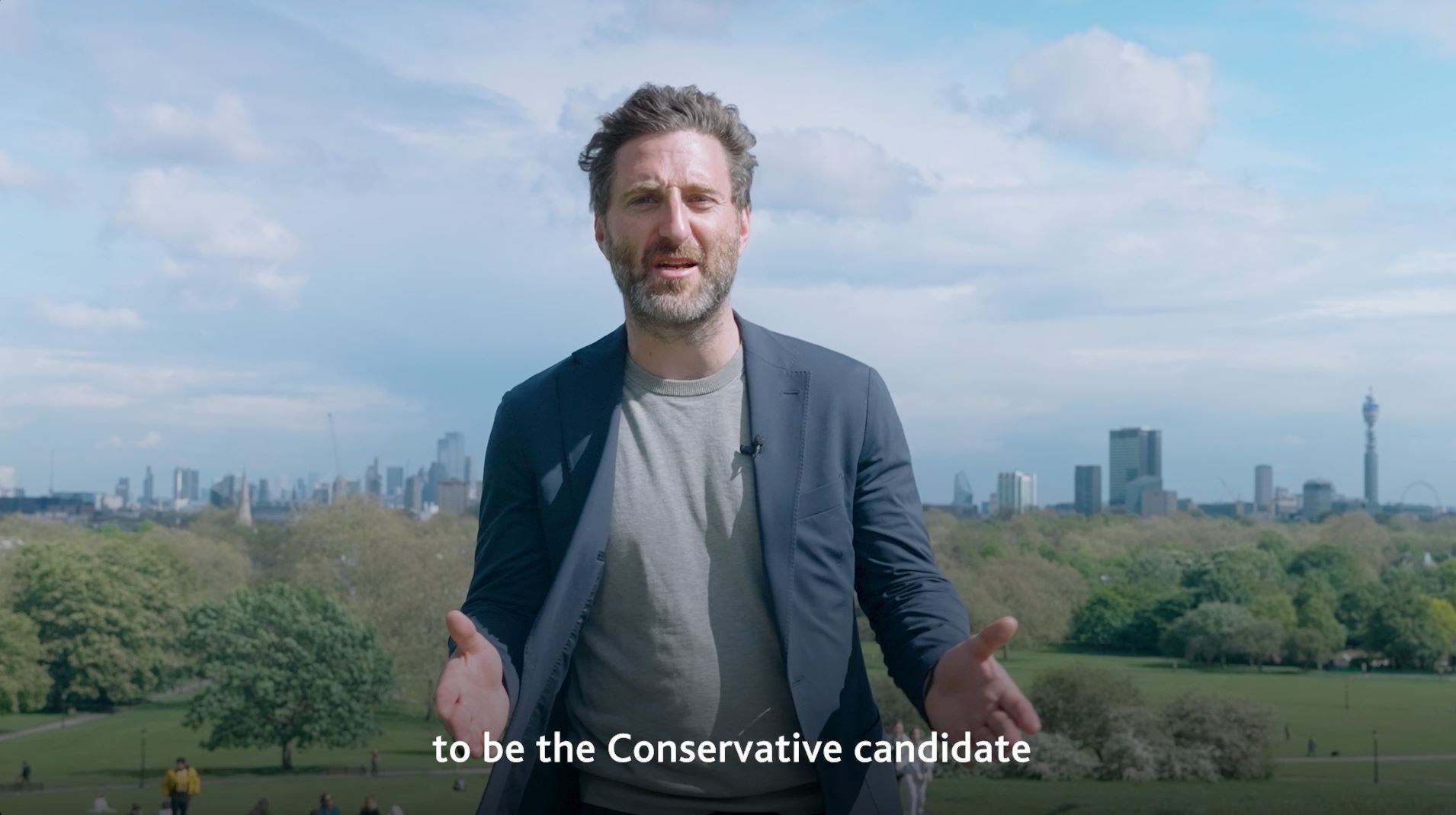 A screengrab from Daniel Korski’s Mayor for London campaign (Korski4London/PA)
