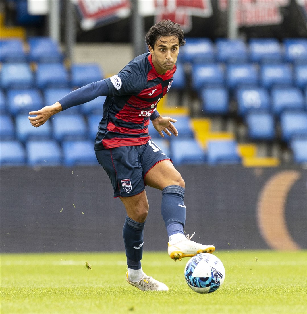 Yan Dhanda played an instrumental part in County's opening three goals. Picture: Ken Macpherson