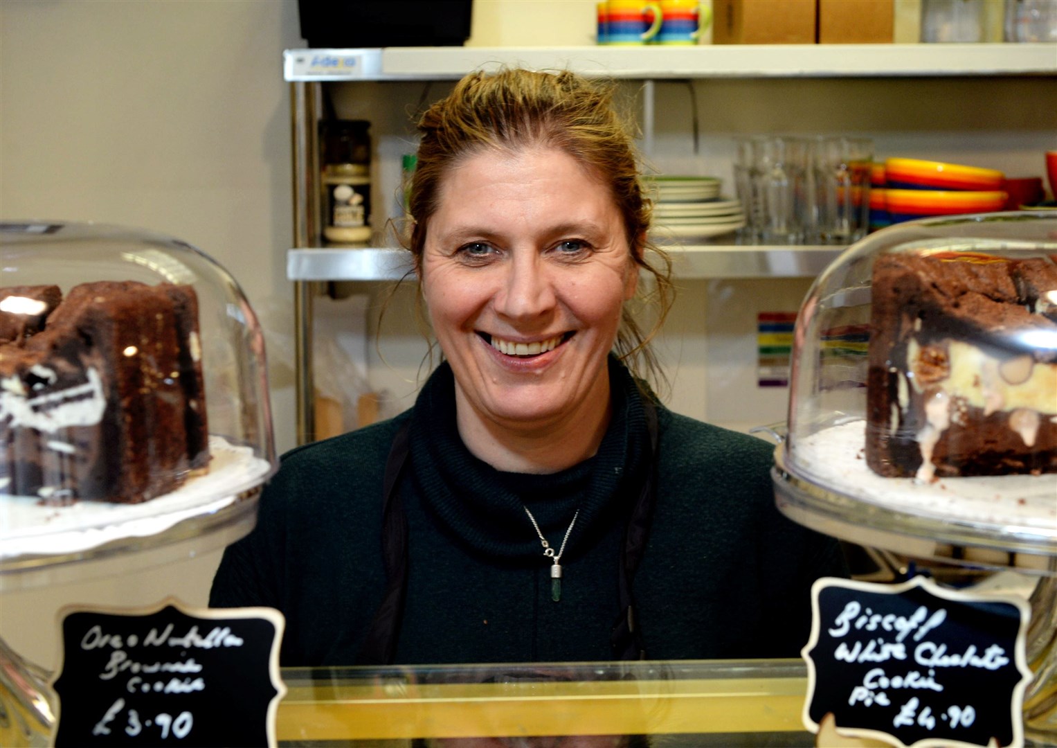 Tweedy Pie shop in Fortrose opens..Julie Mackay, owner..Picture: James Mackenzie..