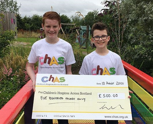 Charitable duo Jack Mullen and Alfie King were crowned last year’s Young Scots of the Year for their work in raising donations and keeping community spirit alive during the pandemic.