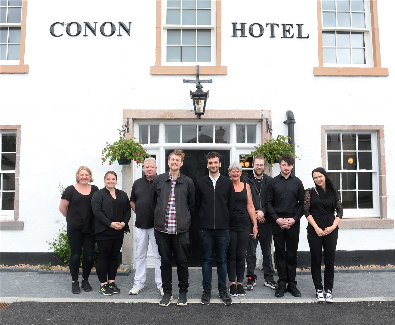 Conon Hotel ready for business. Picture Gary Anthony