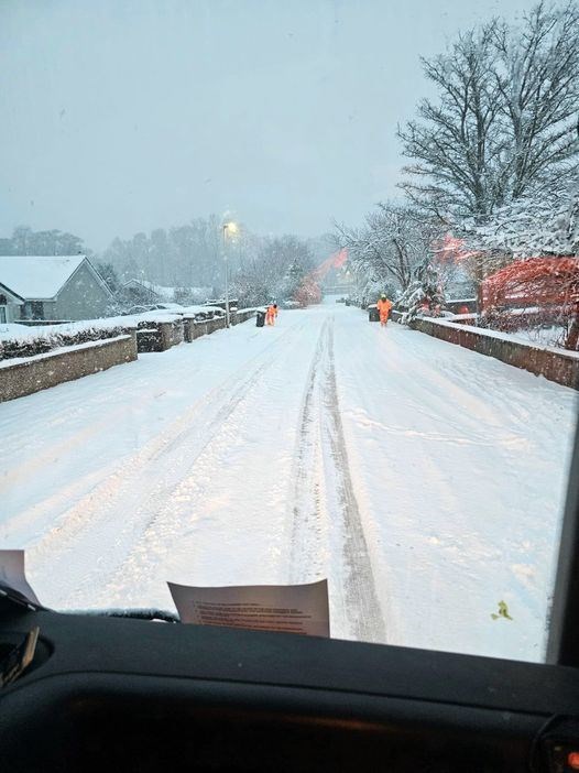Bin collections have been heavily disrupted by the recent spate of stormy and wintry weather. Picture: Highland COuncil.