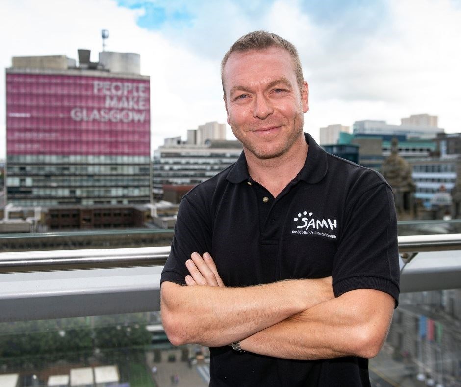 Sir Chris Hoy: "I’m a real believer in the link between physical activity and good mental health."