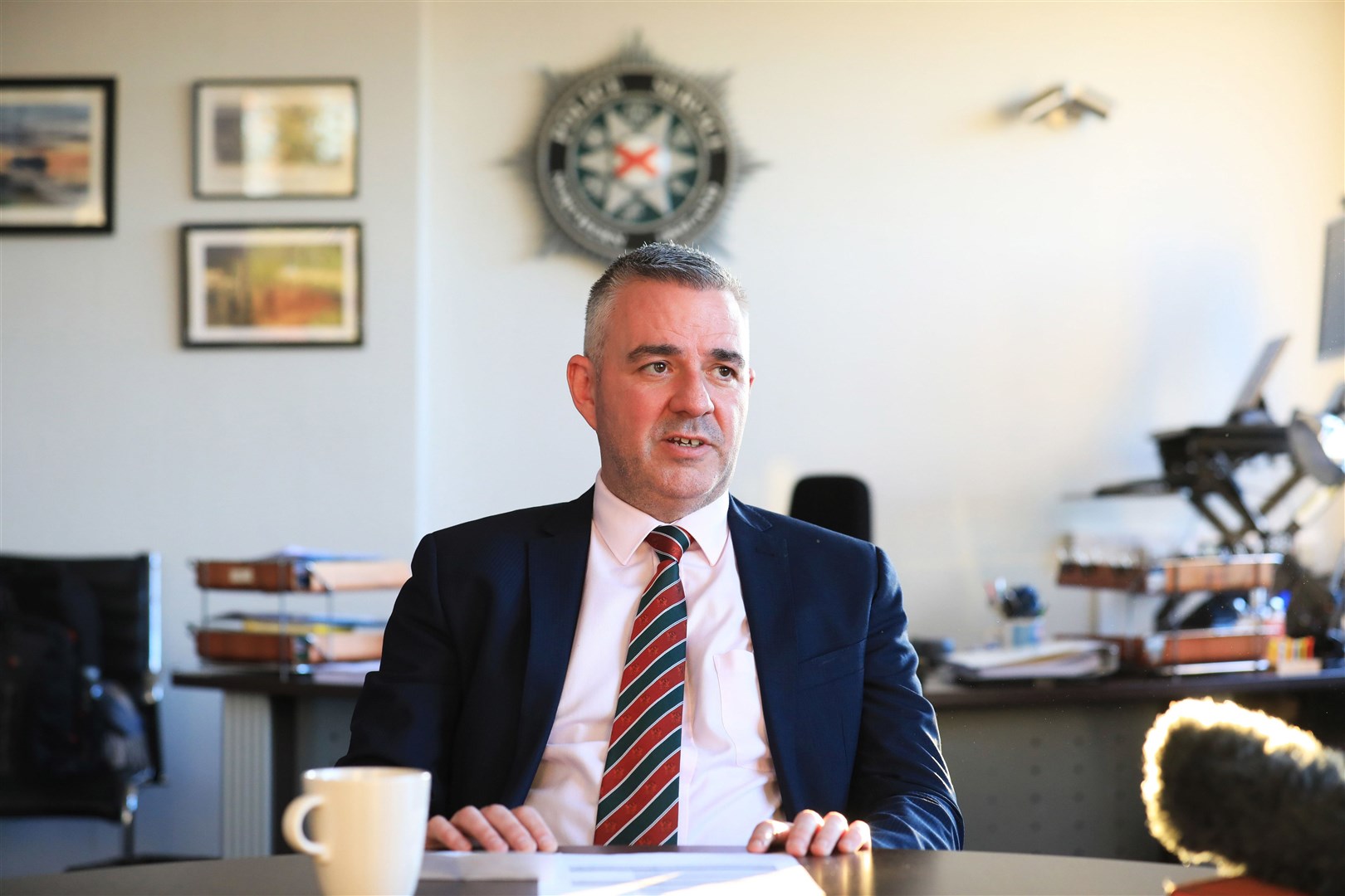 Police Federation for Northern Ireland chairman Liam Kelly said he has been ‘inundated’ with messages from ‘shocked’ and ‘angry’ officers (Peter Morrison/PA)