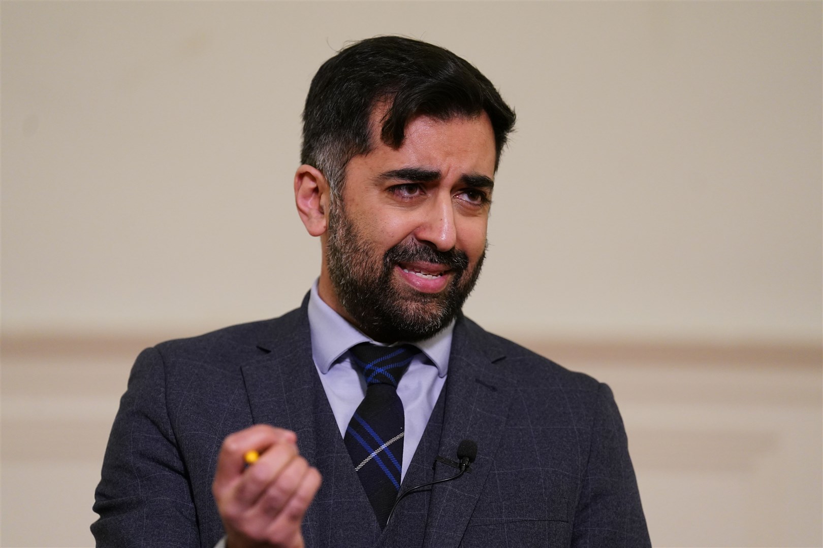 Humza Yousaf has announced he will also be running (Andrew Milligan/PA)
