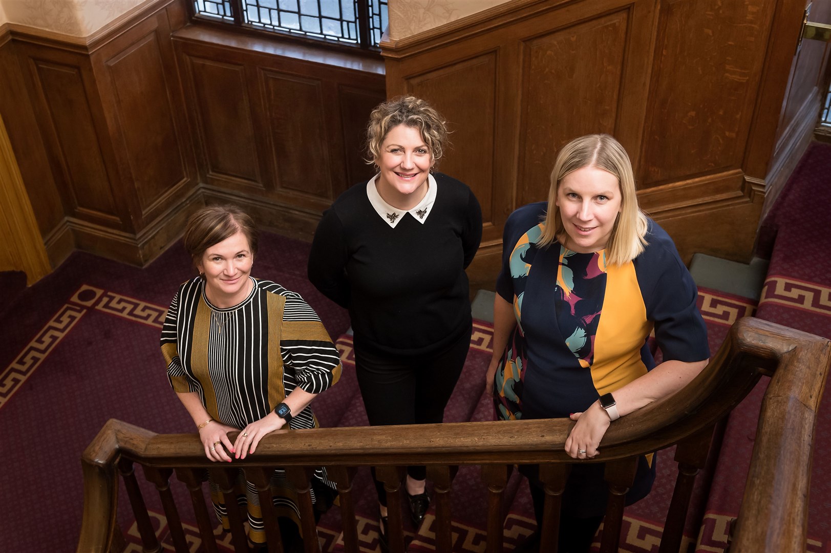 Women's Enterprise Scotland (WES), City Chambers, EdinburghLeading Highland business figures join WES Ambassador programme.For more information contact Gaynor Simpson (WES) on 07790104073, gaynor@wescotland.co.uk .Pic free for first use relating to WES.L to R, Jennifer MacKenzie, Melanie MacIntyre and Nathalie Agnew.