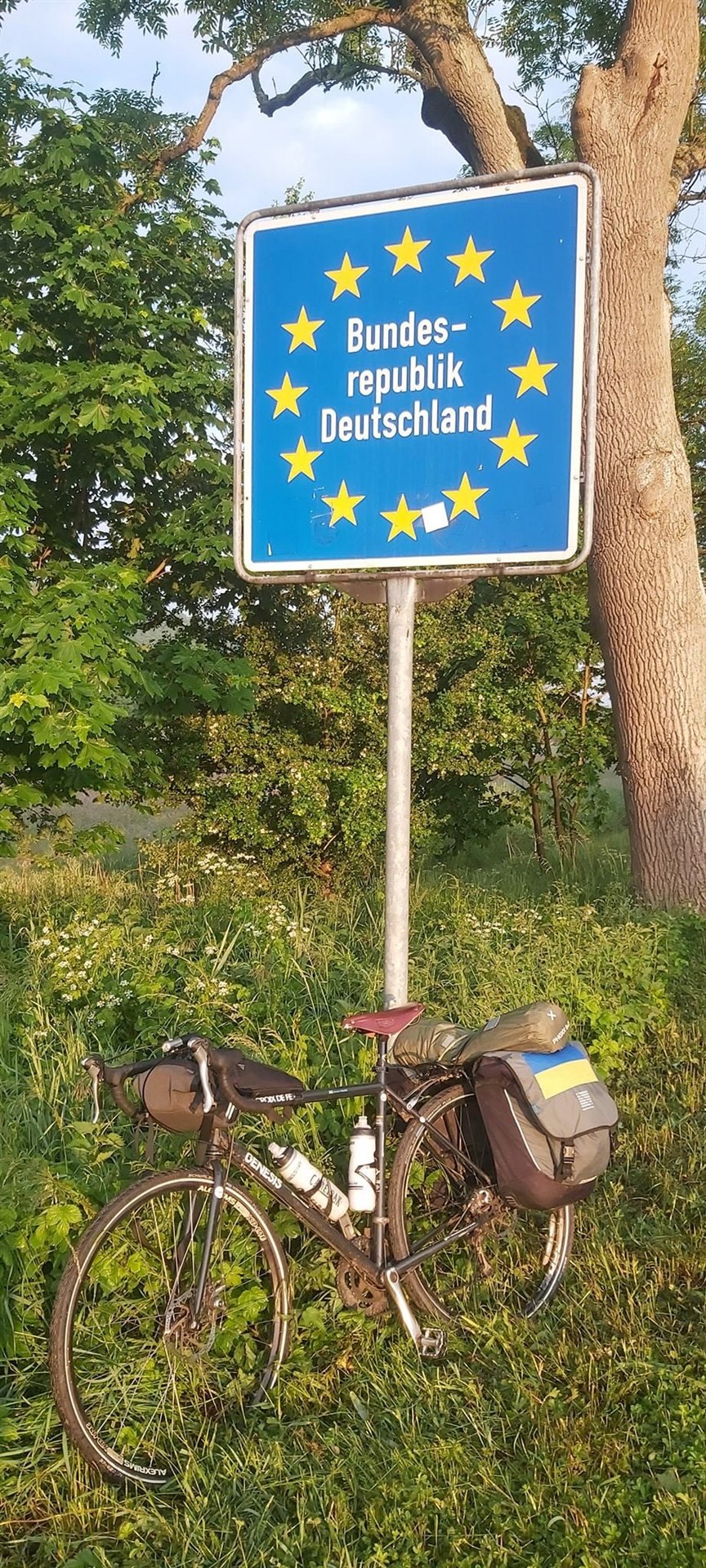 The Polish/German border.
