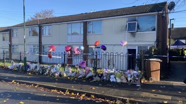 The two children died in the fire and their mother died two days later (family handout/Nottinghamshire Police/PA)