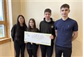 Plockton teenagers secure £3000 for lifeline charity Crocus Highland