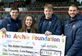 Ross County raises £11,000 for Archie Foundation youngsters at Raigmore Hospital