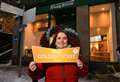 WATCH: Woman waits 9 hours outside Inverness's new Krispy Kreme shop in freezing cold temperatures for a year supply of free doughnuts