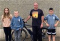 Ross-shire pensioner makes cross-Scotland cycle trip for Evanton school
