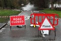 Strath Oykel road in north Highlands closed due to flooding