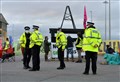 OIL PROTEST: Port of Cromarty Firth management say protest is a 'matter for Police Scotland' 