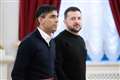 Rishi Sunak calls on US to continue with ‘bolder’ military support for Ukraine