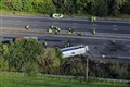 Girl, 14, and school bus driver die following motorway crash