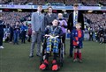 Invergordon boy joins rugby legend to present ball at Scotland game
