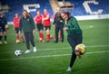 Minister visits Ross County ground for women's sports week 