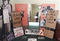 Wester Ross museum displays local Black Lives Matter posters 