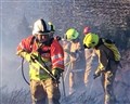 Crews from Ross-shire help fight wildfire