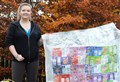 Dynamic duo from Ross-shire turn discarded crisp packets into blankets for cause close to hearts