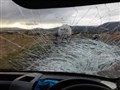 Van driver is fined for badly cracked windscreen on A9