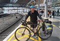 Long-distance cyclist back in the UK