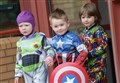 Dingwall's superheroes dress to impress with toddle to help less fortunate kids