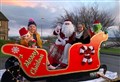 PICTURES: Santa's sleigh spotted in Milton and Invergordon