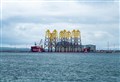 Offshore wind turbine jackets arrive in Cromarty Firth