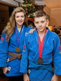 Battling Black Isle siblings secure judo glory at championships