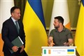 Varadkar to stress morale boost EU accession could offer to Ukraine’s soldiers