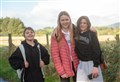 WALK THIS WAY: Dingwall Academy pupils and staff end the term with a feelgood stroll