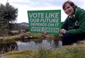 Black Isle environmental stalwart has announced her intention to stand in Scottish parliament elections by sharing campaign slogan