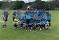 Alness United celebrate being crowned league champions