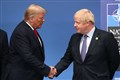‘We’re working great together’ – Donald Trump thanks Boris Johnson for support