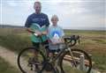 Fundraising father and son hit the road